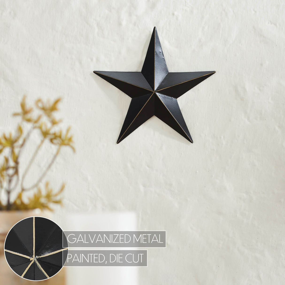 Metal Star Distressed
