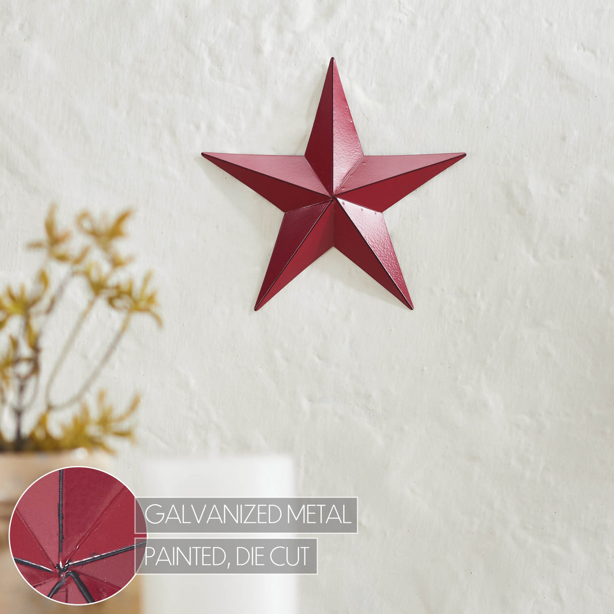 Metal Star Distressed