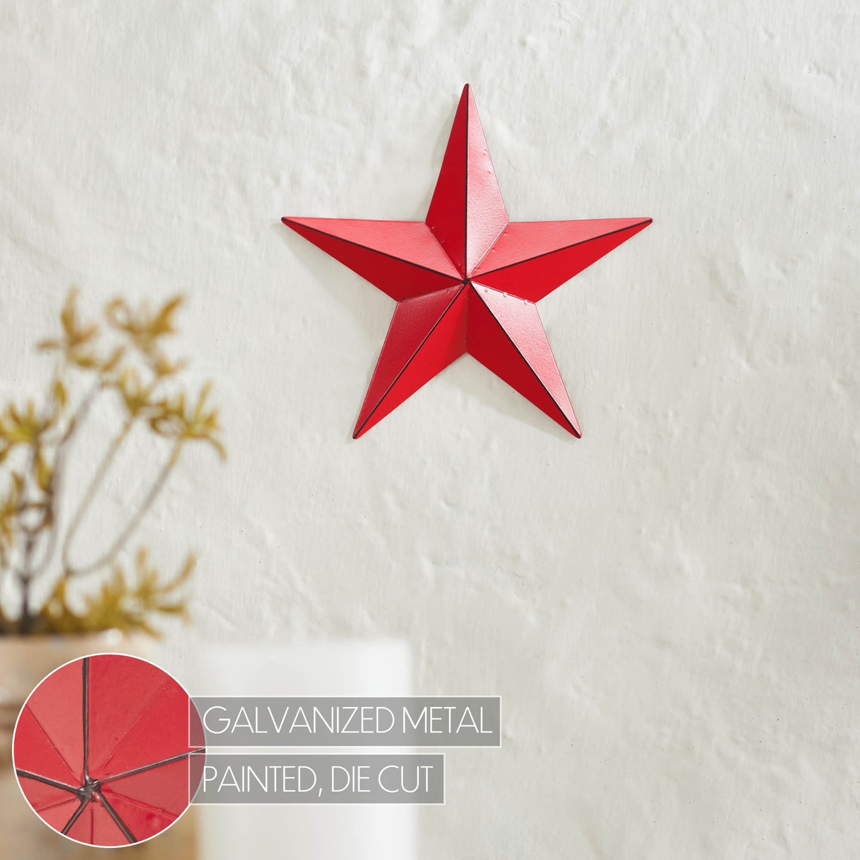 Metal Star Distressed