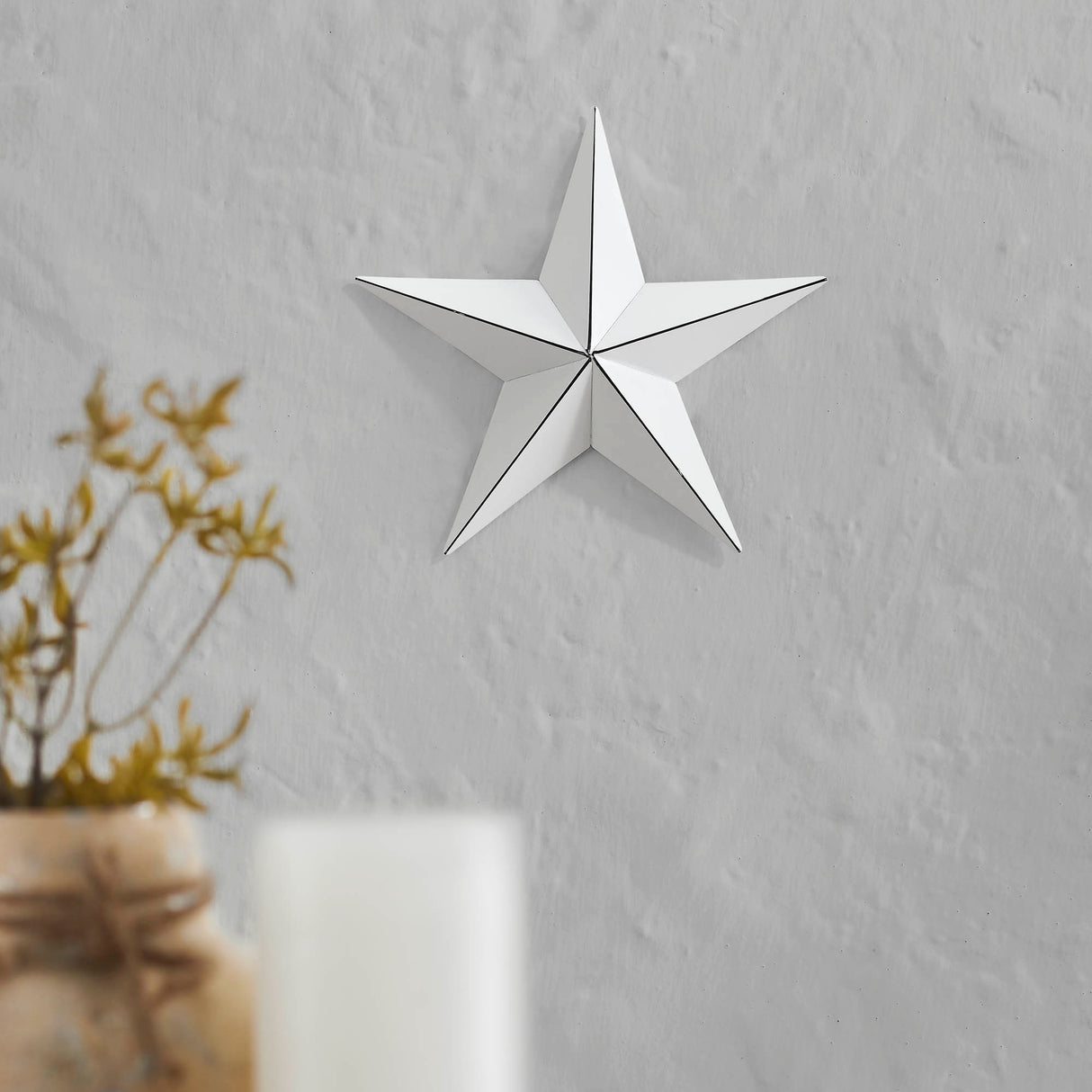 Metal Star Distressed