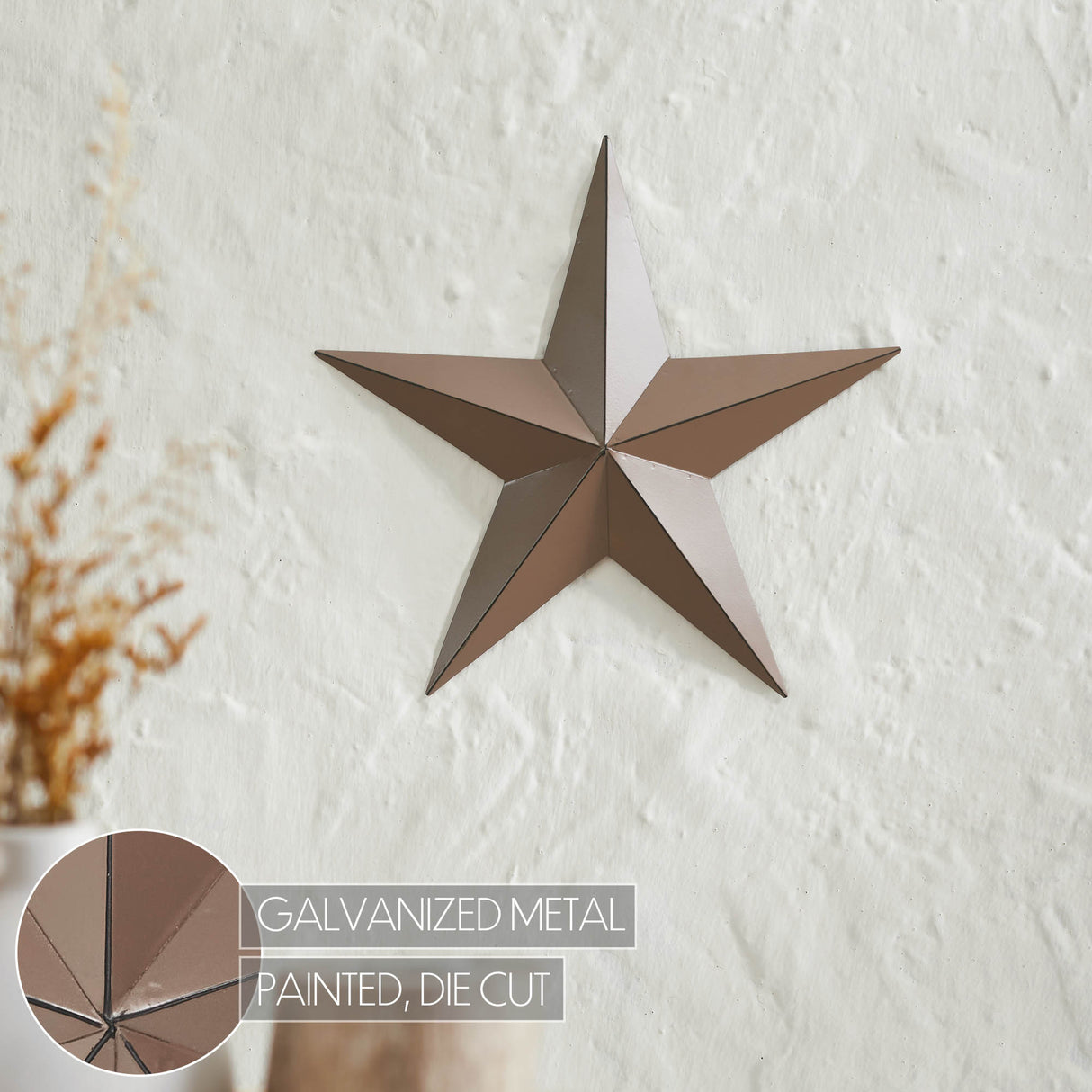 Metal Star Distressed