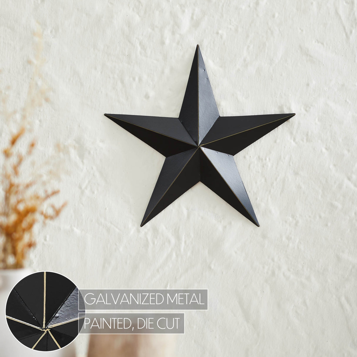 Metal Star Distressed
