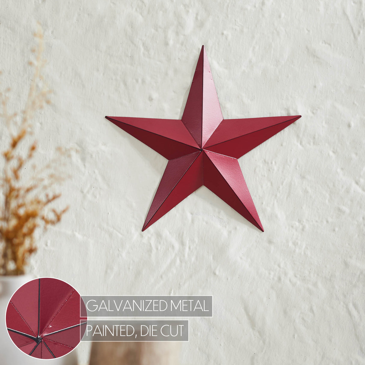 Metal Star Distressed
