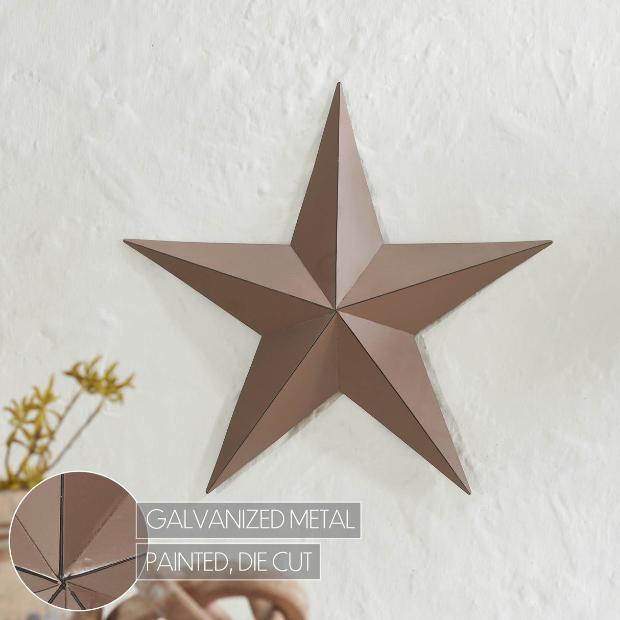 Metal Star Distressed