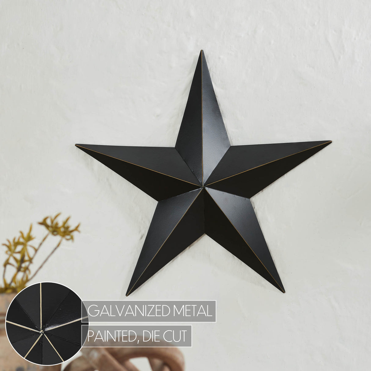 Metal Star Distressed