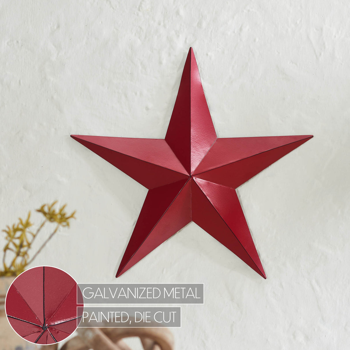 Metal Star Distressed