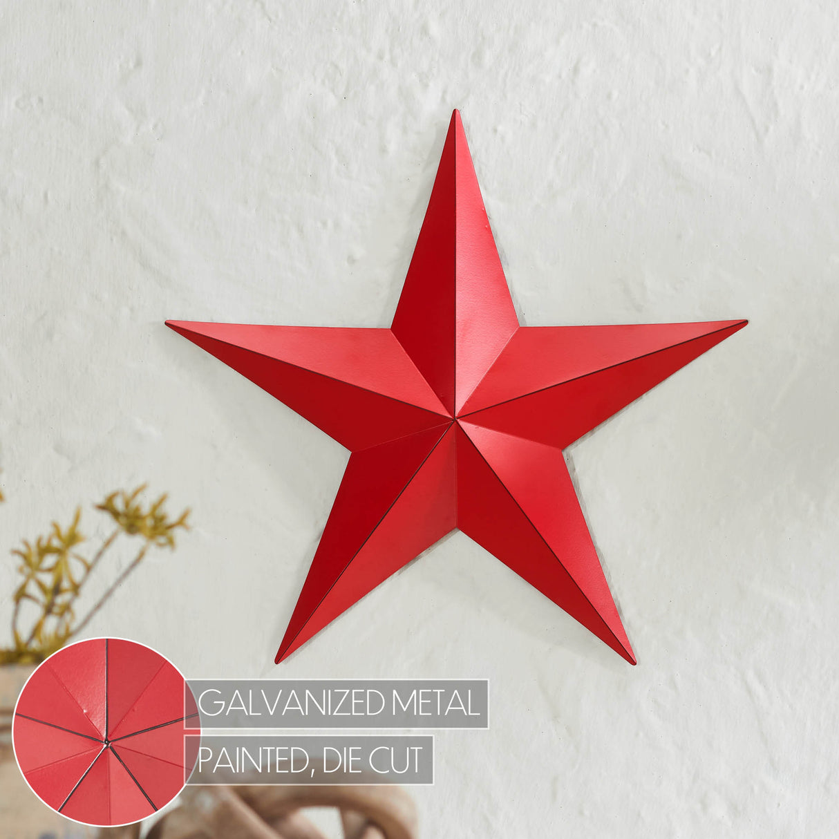Metal Star Distressed