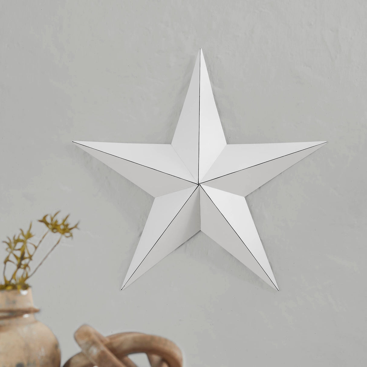 Metal Star Distressed