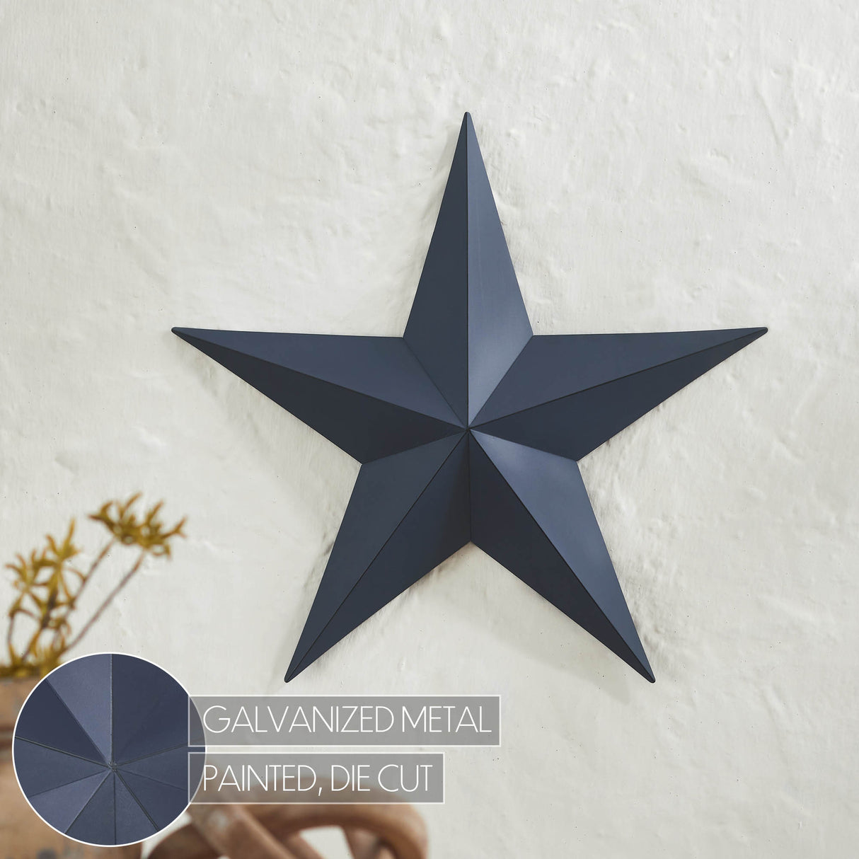 Metal Star Distressed