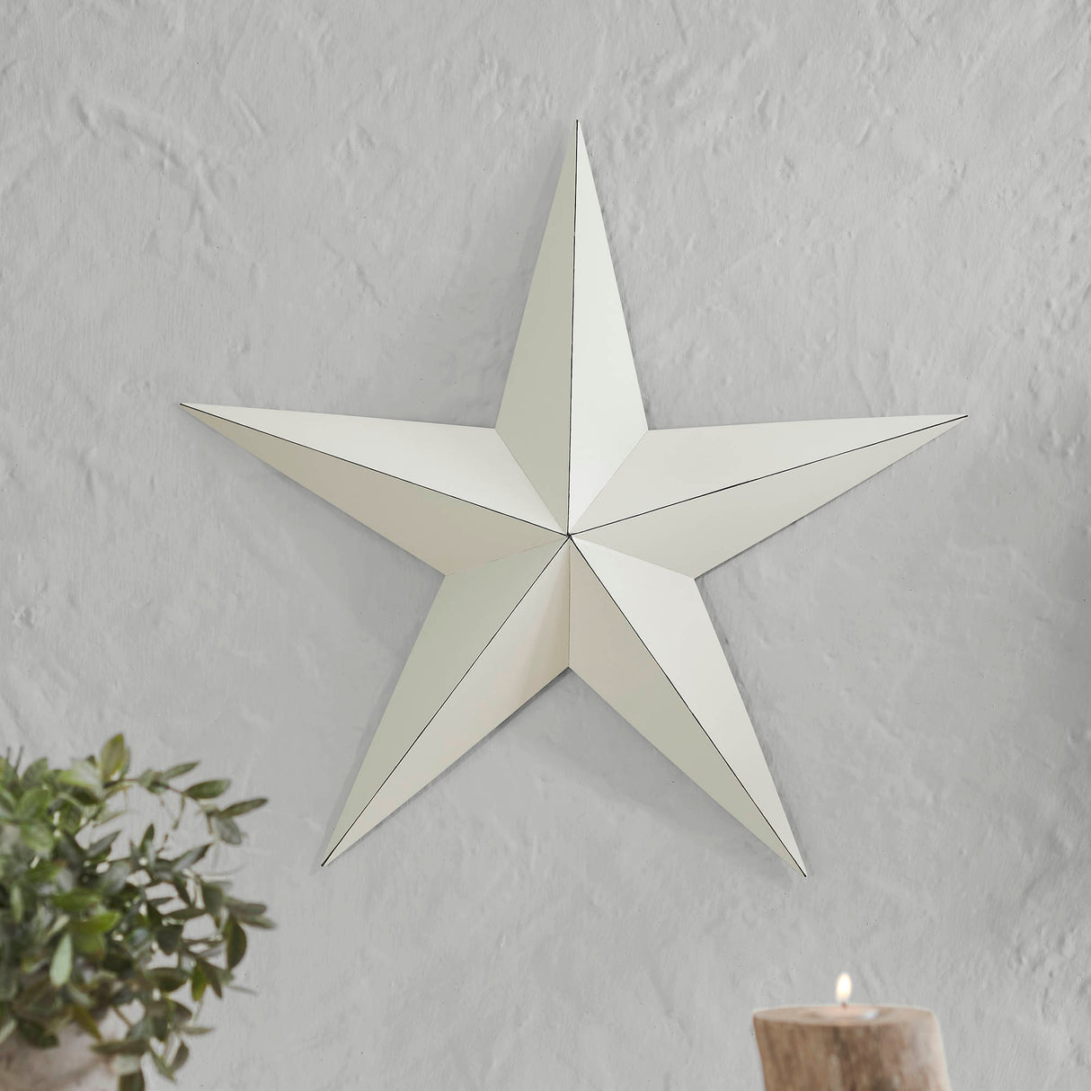 Metal Star Distressed