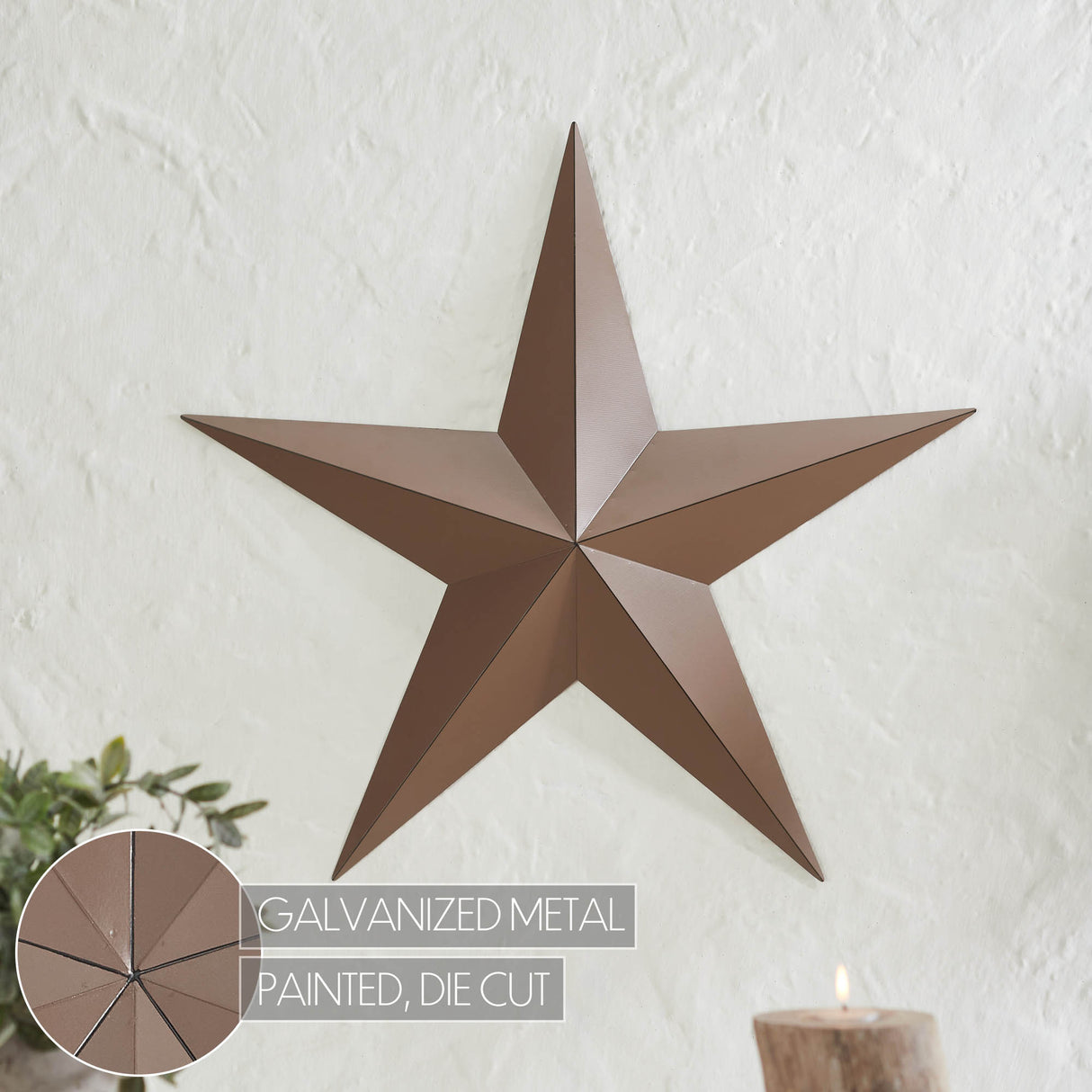 Metal Star Distressed