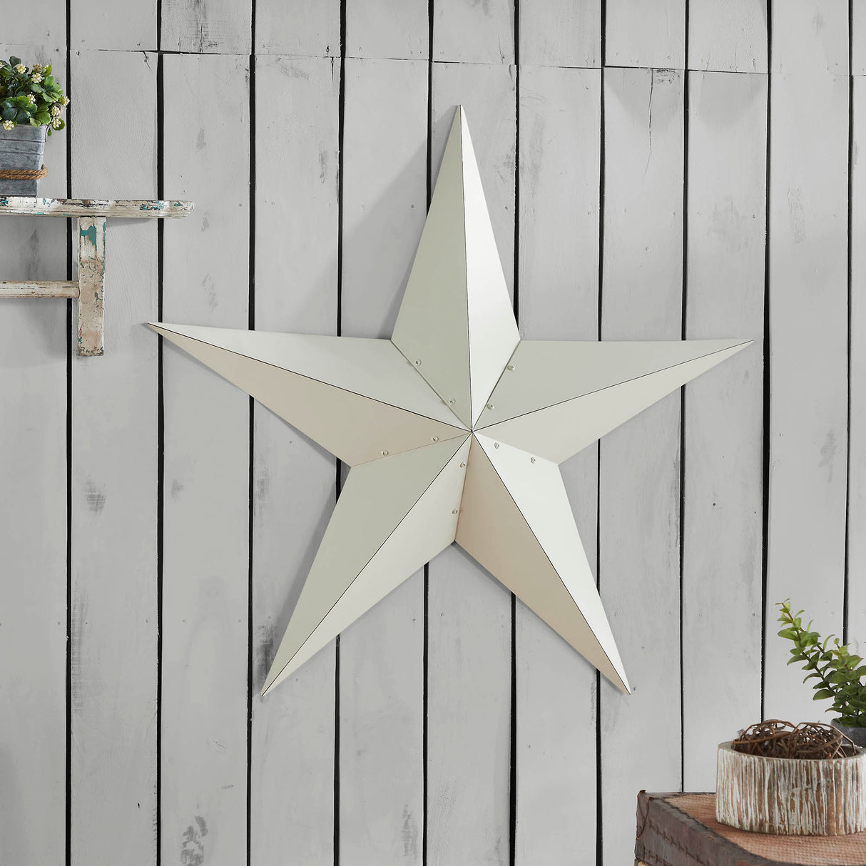 Metal Star Distressed