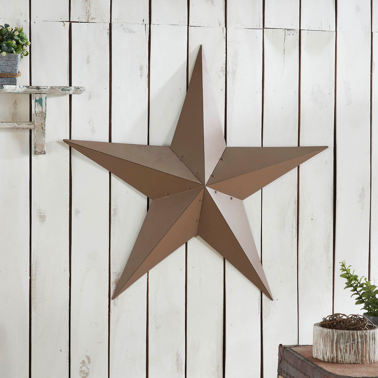 Metal Star Distressed