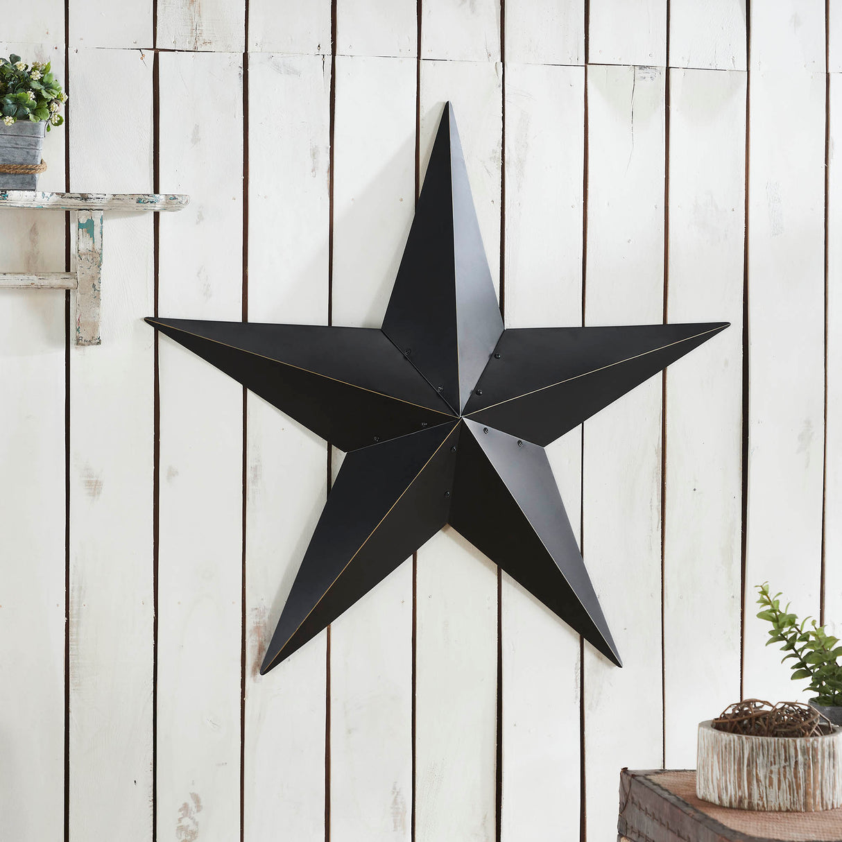 Metal Star Distressed