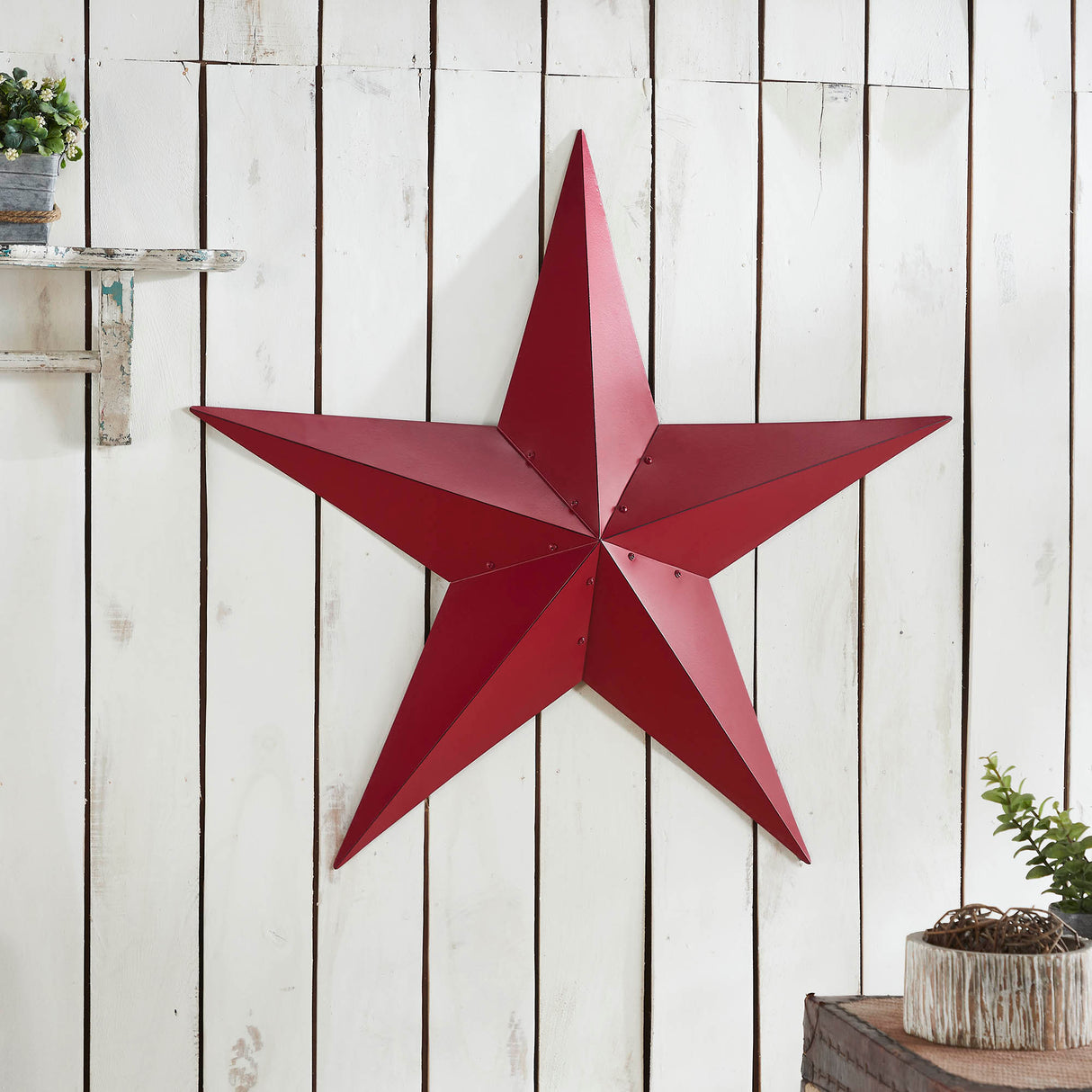Metal Star Distressed