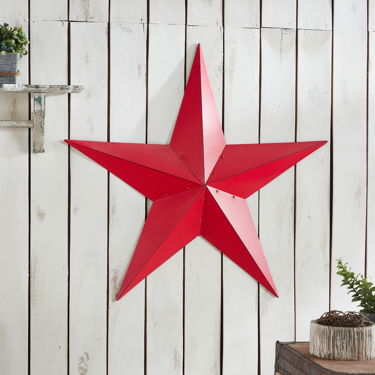 Metal Star Distressed