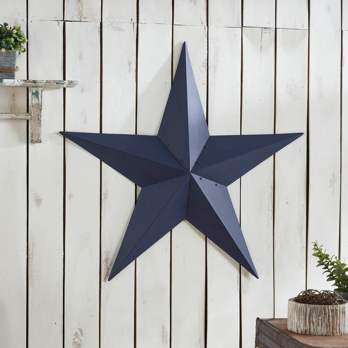 Metal Star Distressed