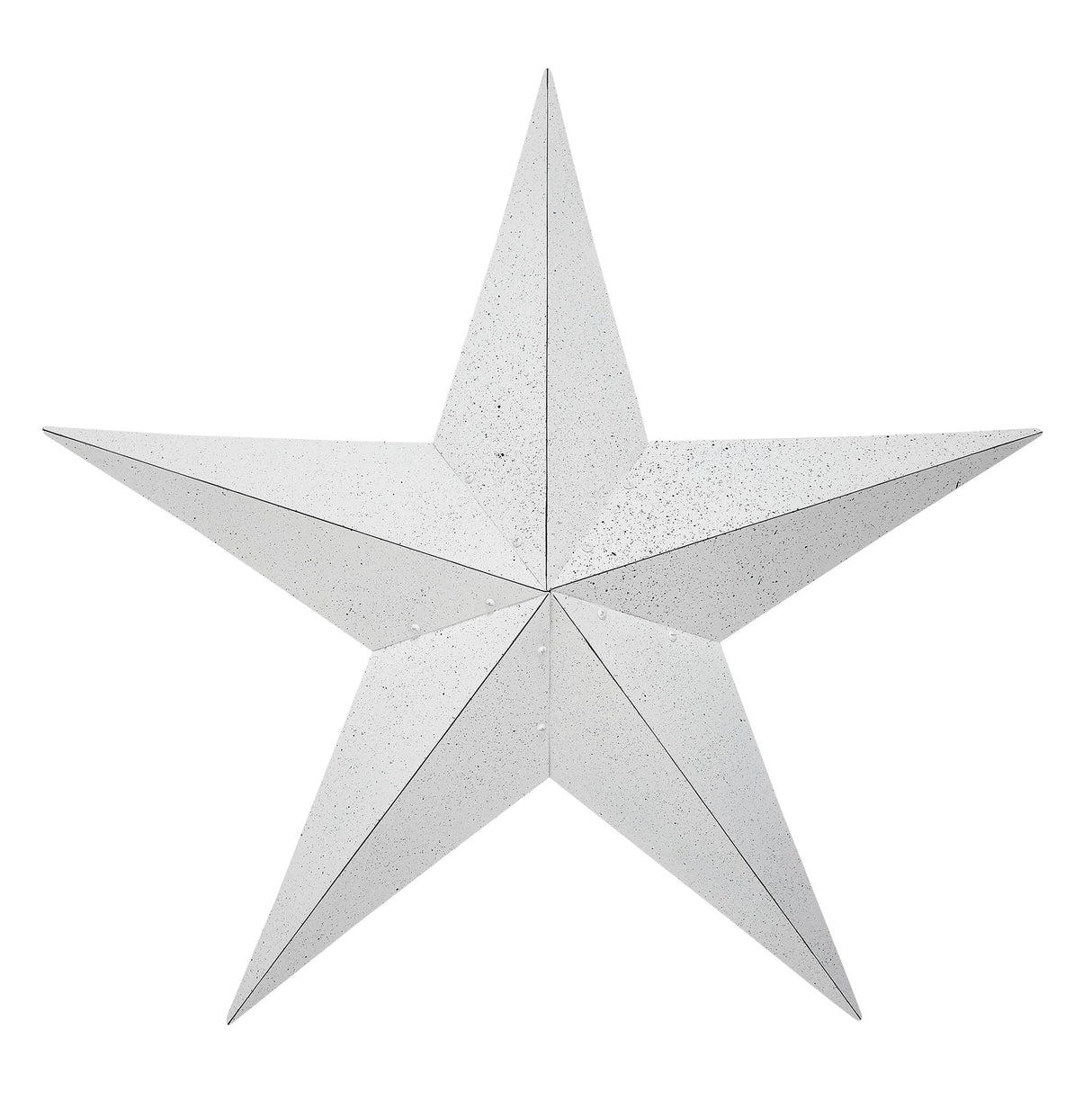 Metal Star Speckled Distressed