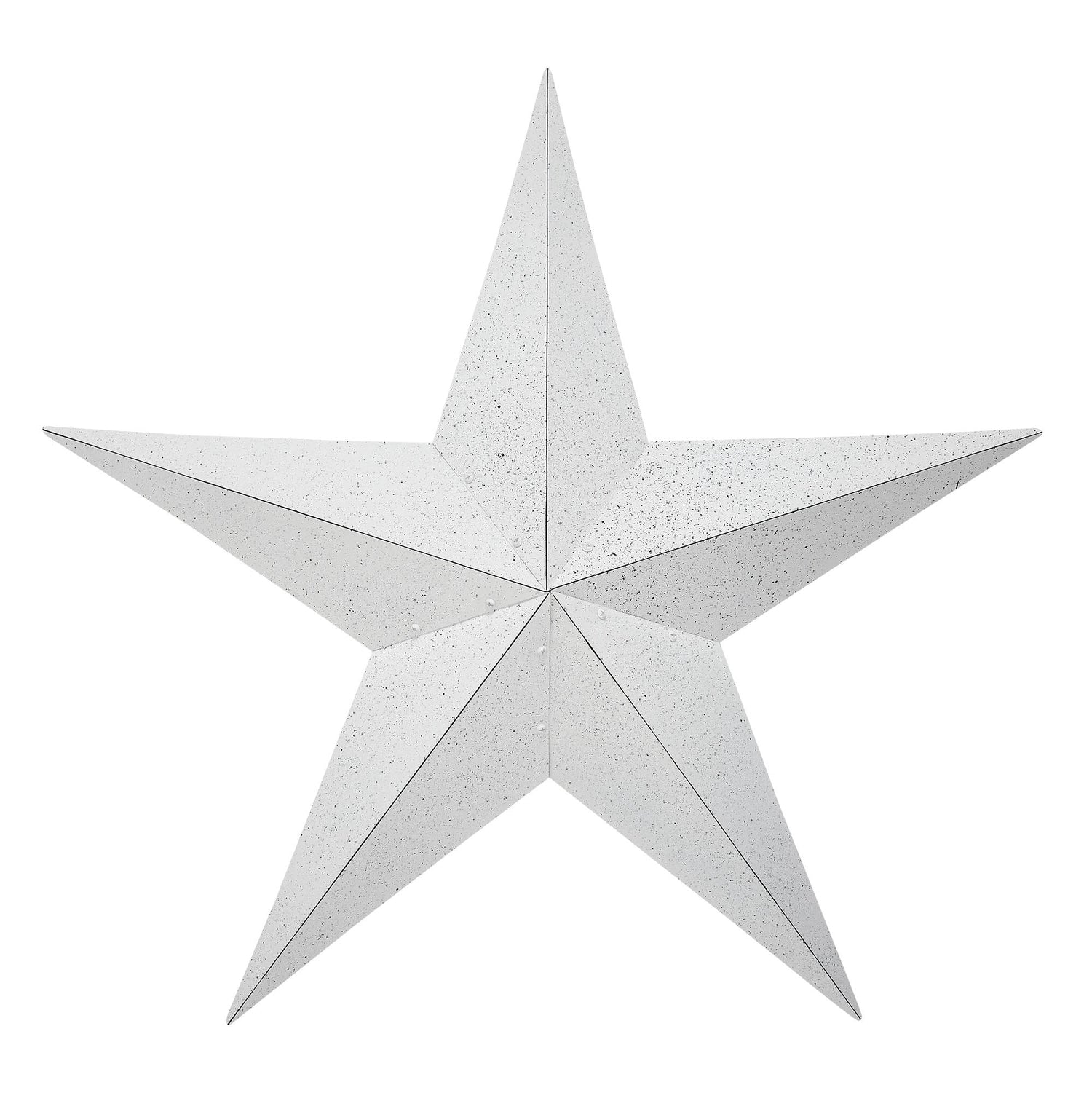 Metal Star Speckled Distressed