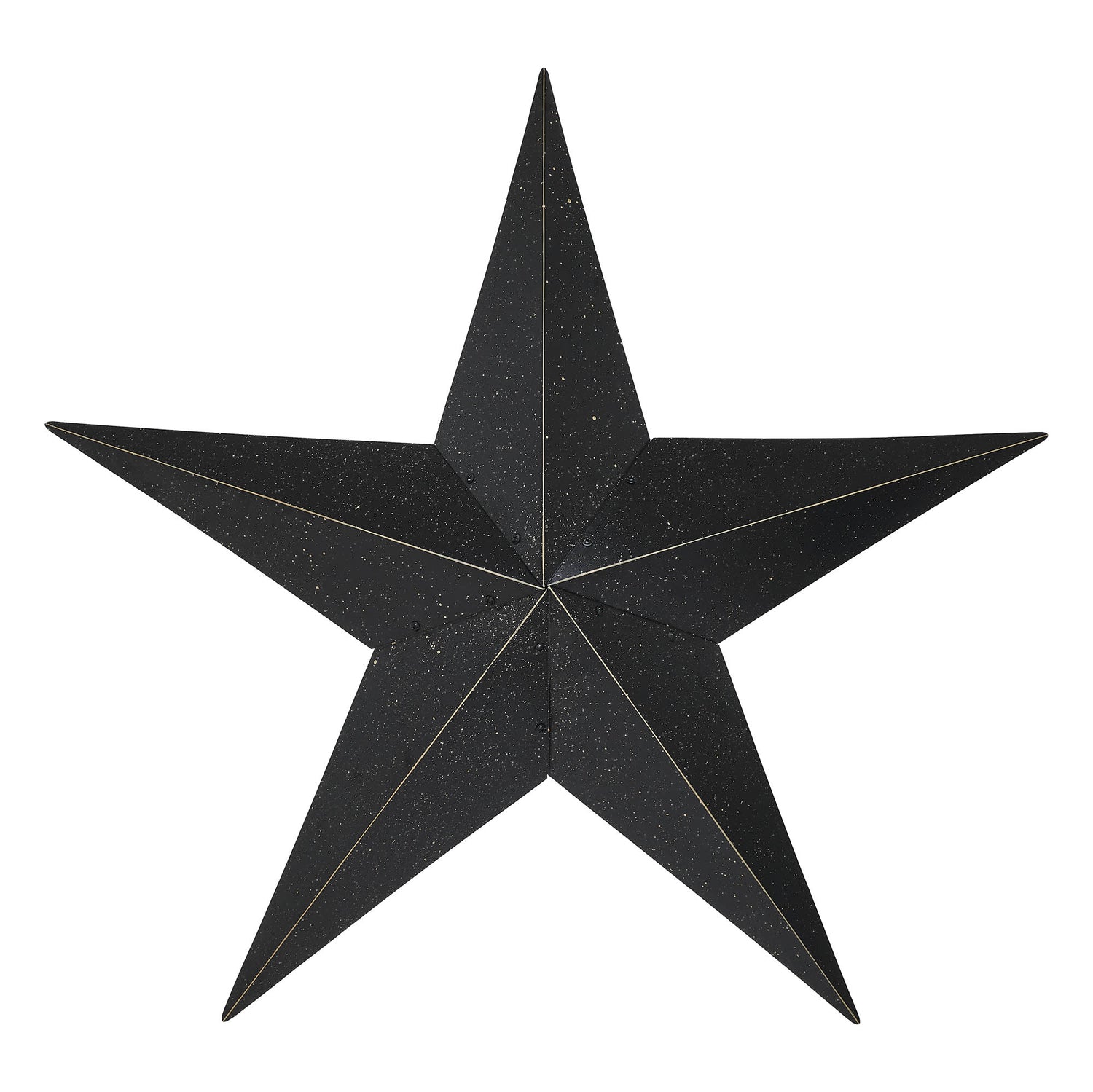 Metal Star Speckled Distressed