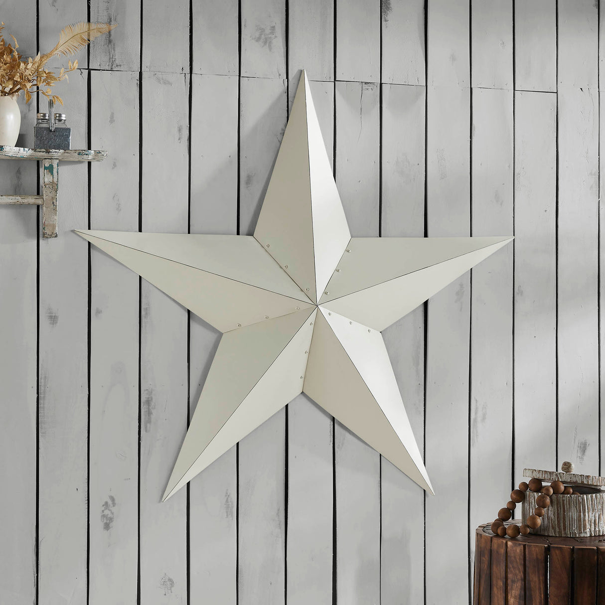 Metal Star Distressed