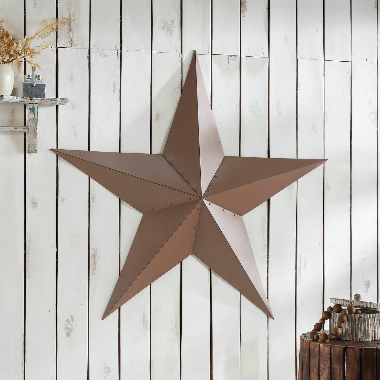 Metal Star Distressed