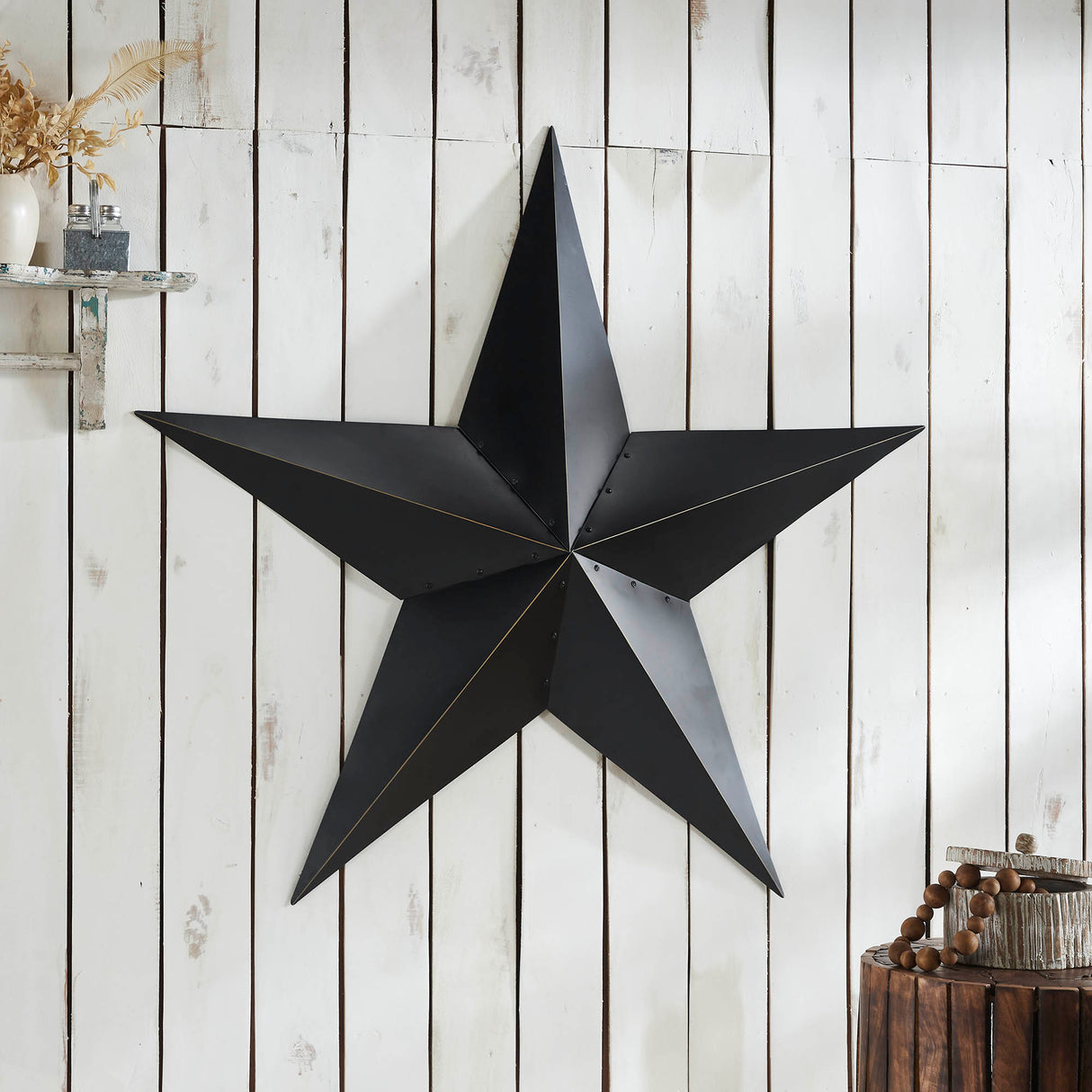 Metal Star Distressed