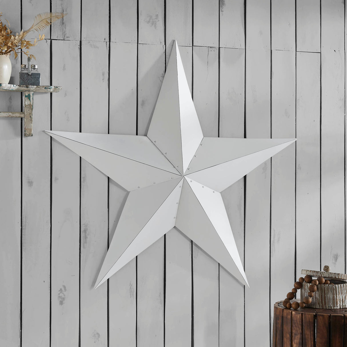 Metal Star Distressed