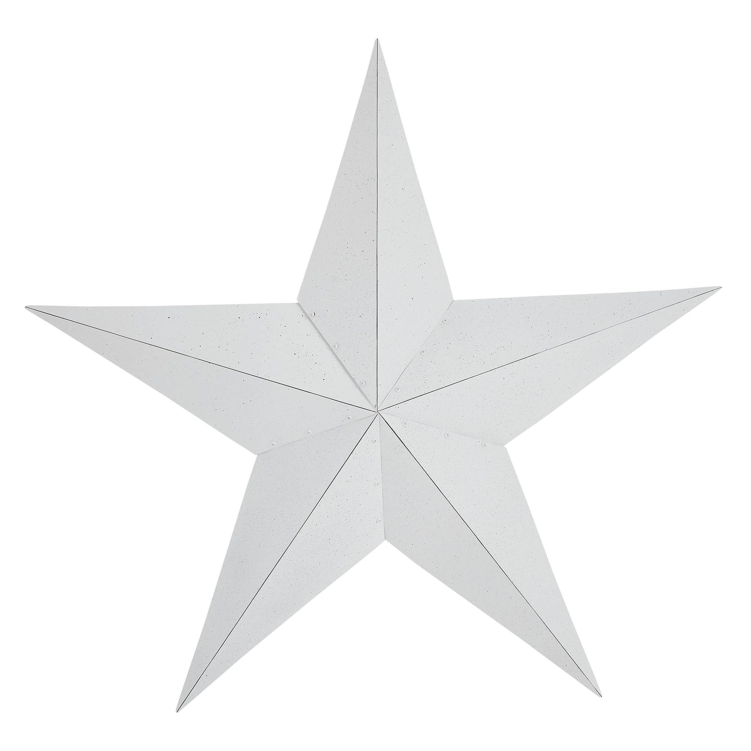 Metal Star Speckled Distressed