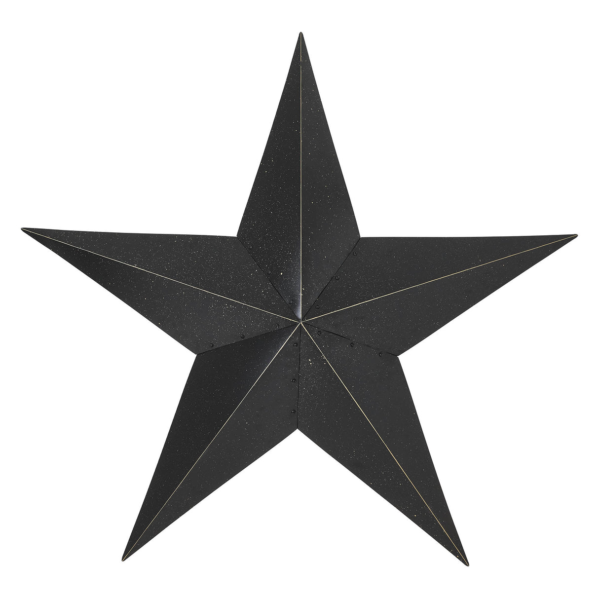 Metal Star Speckled Distressed
