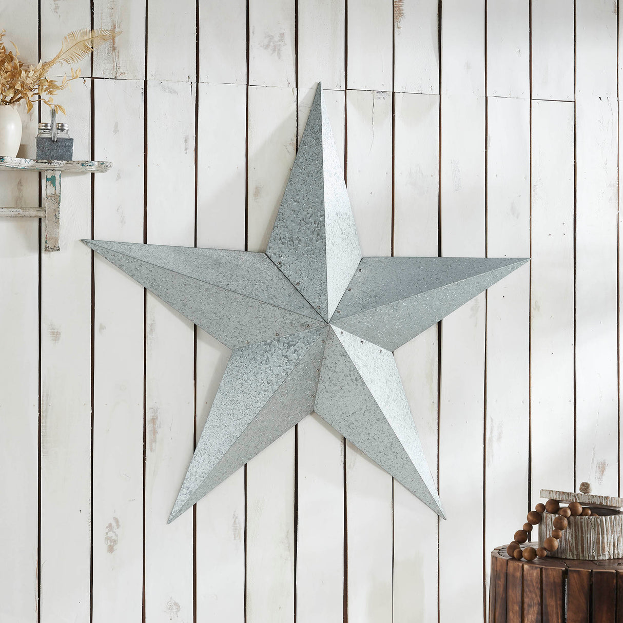 Metal Star Galvanized Metal Gray