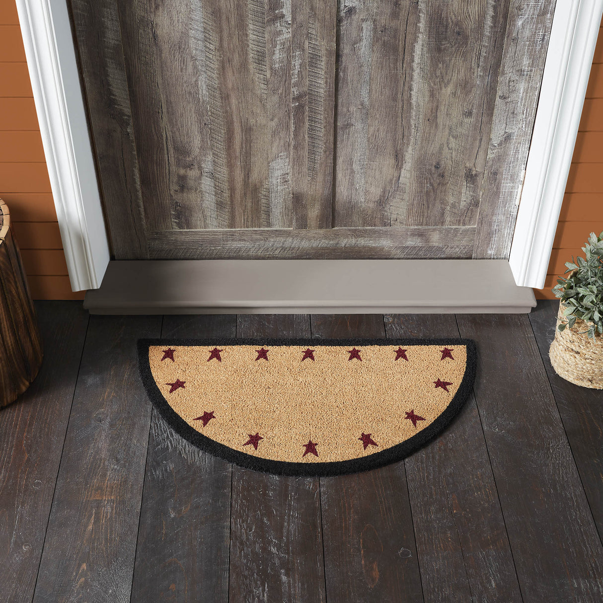 Connell Coir Rug Half Circle 16.5x33