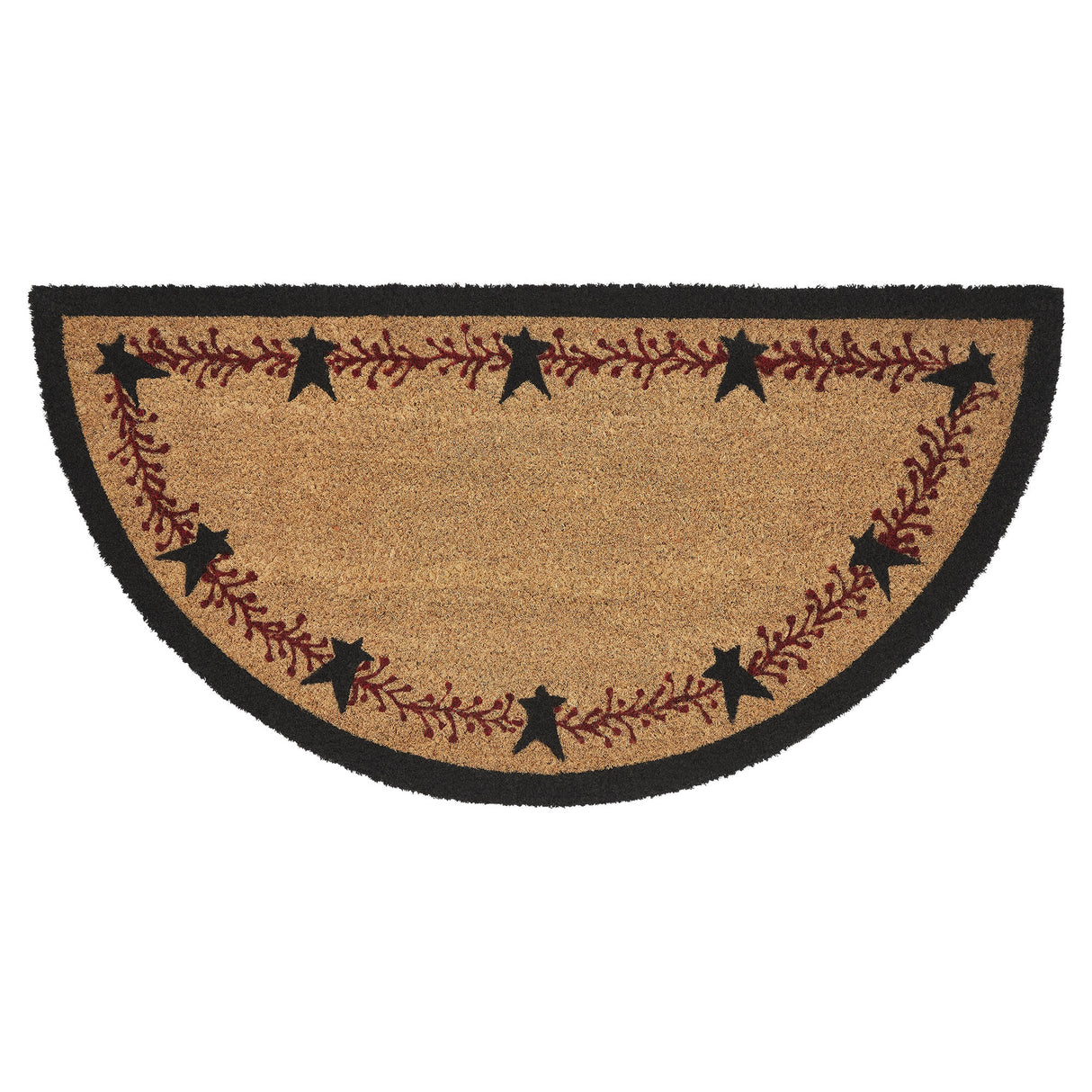 Pip Vinestar Coir Rug Half Circle 16.5x33