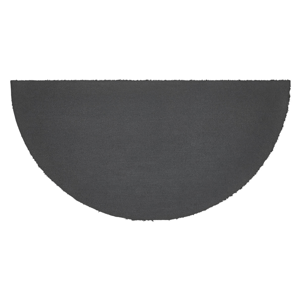 Patriotic Stripes Coir Welcome Rug Half Circle 16.5x33