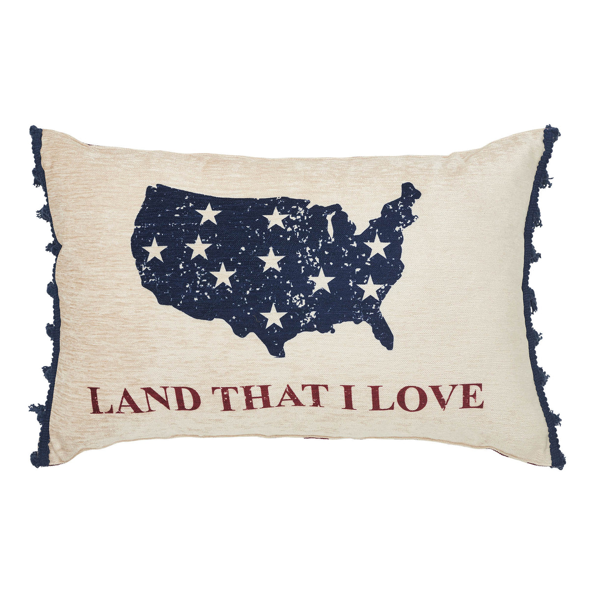 Land That I Love Pillow 14x22