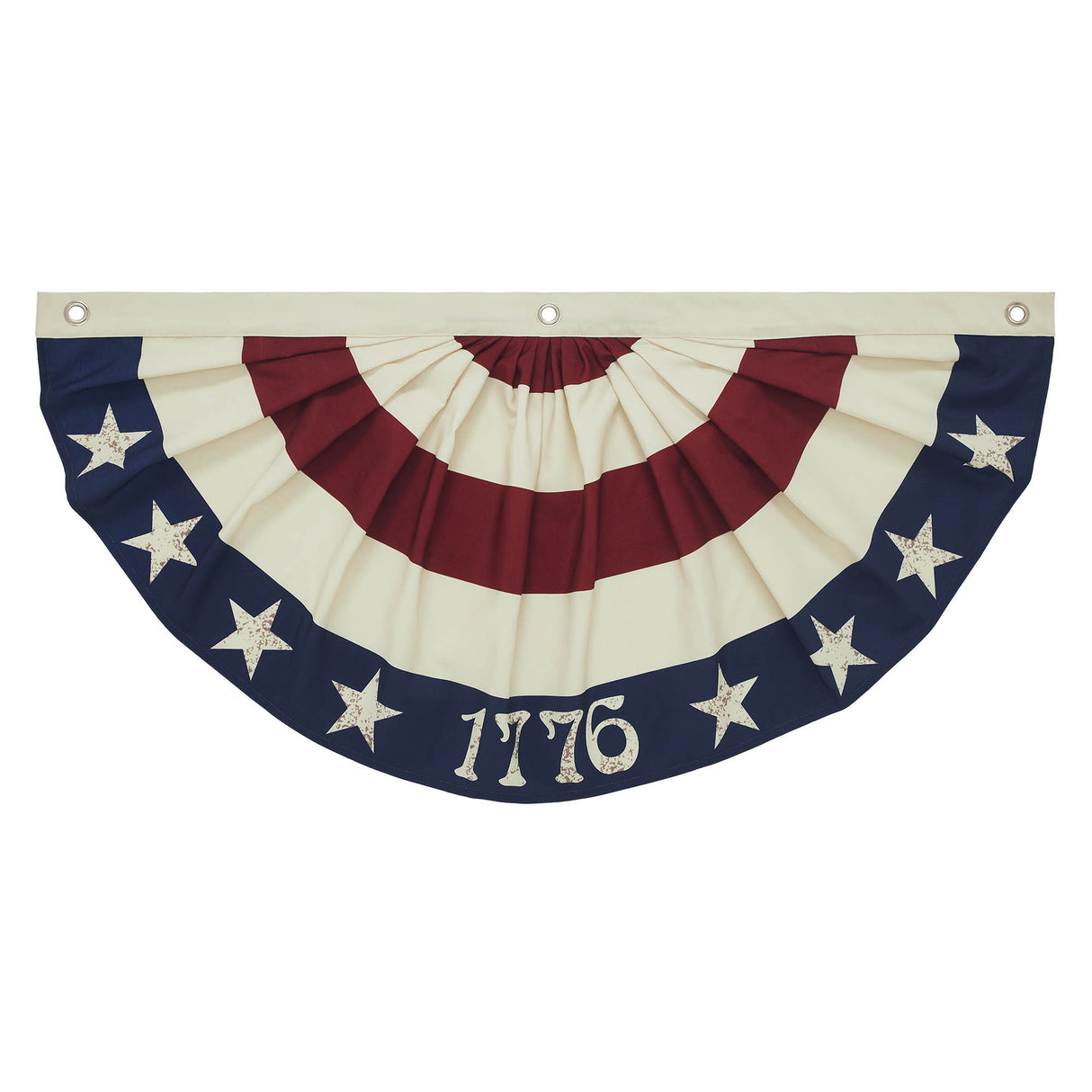 My Country 1776 USA Bunting Flag 18x36