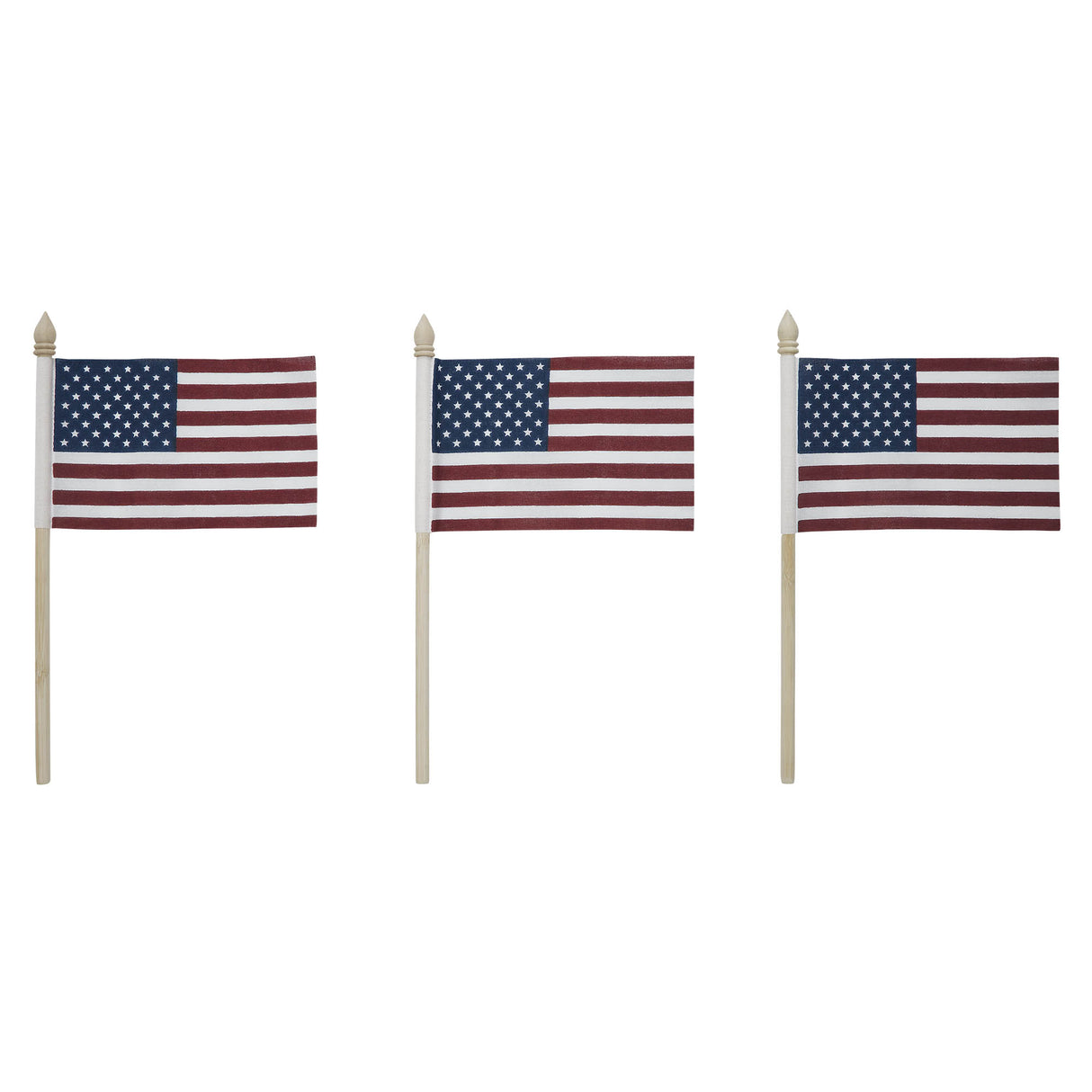 My Country American Flag Picks Set of 3 10.5x6