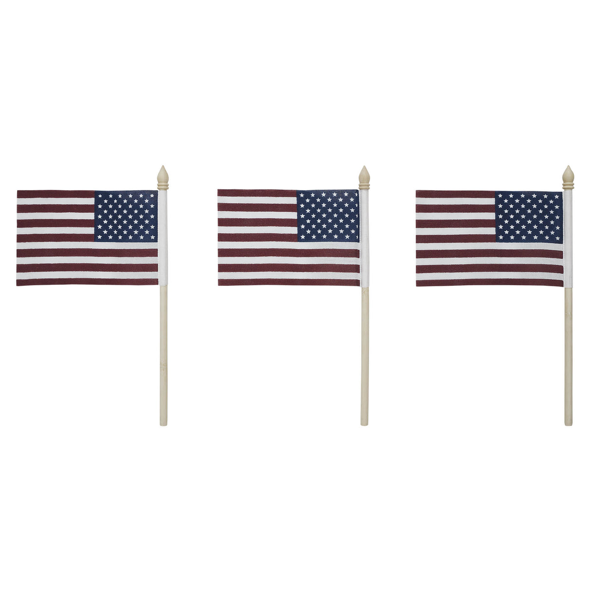 My Country American Flag Picks Set of 3 10.5x6
