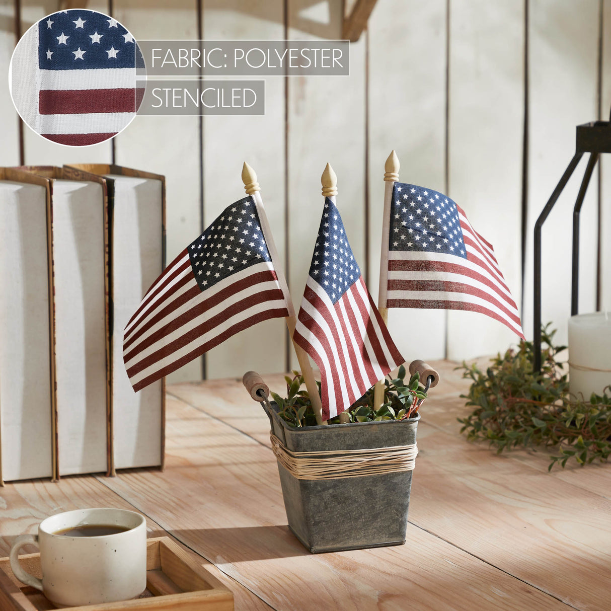 My Country American Flag Picks Set of 3 10.5x6