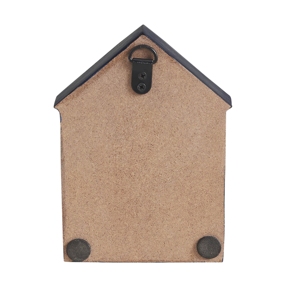 Land That I Love House Shaped Block Sign 6x4x1