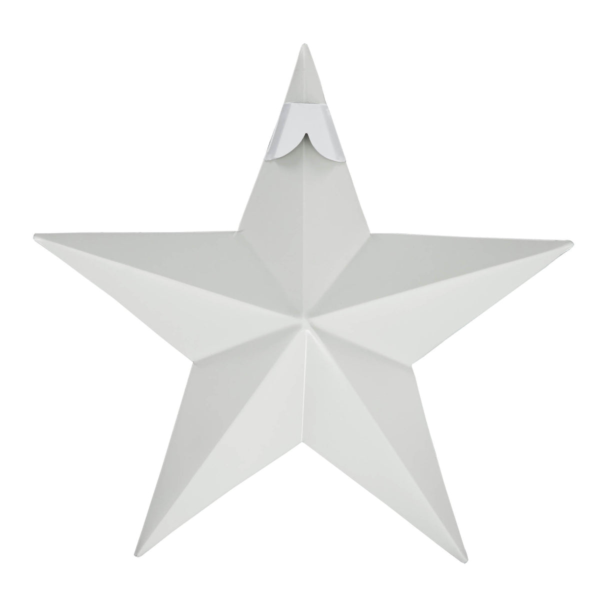 Painted Metal American Flag Theme Star