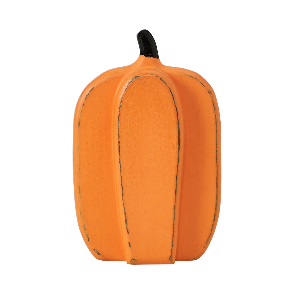 Orange Wooden Pumpkin