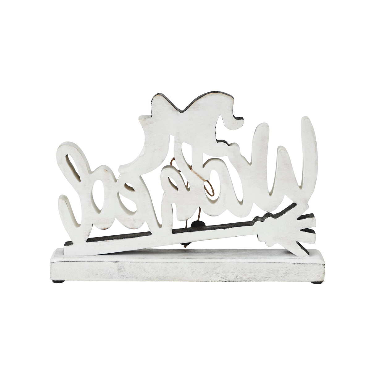 Wicked Witch Wooden Table Sign 8x11.5x2