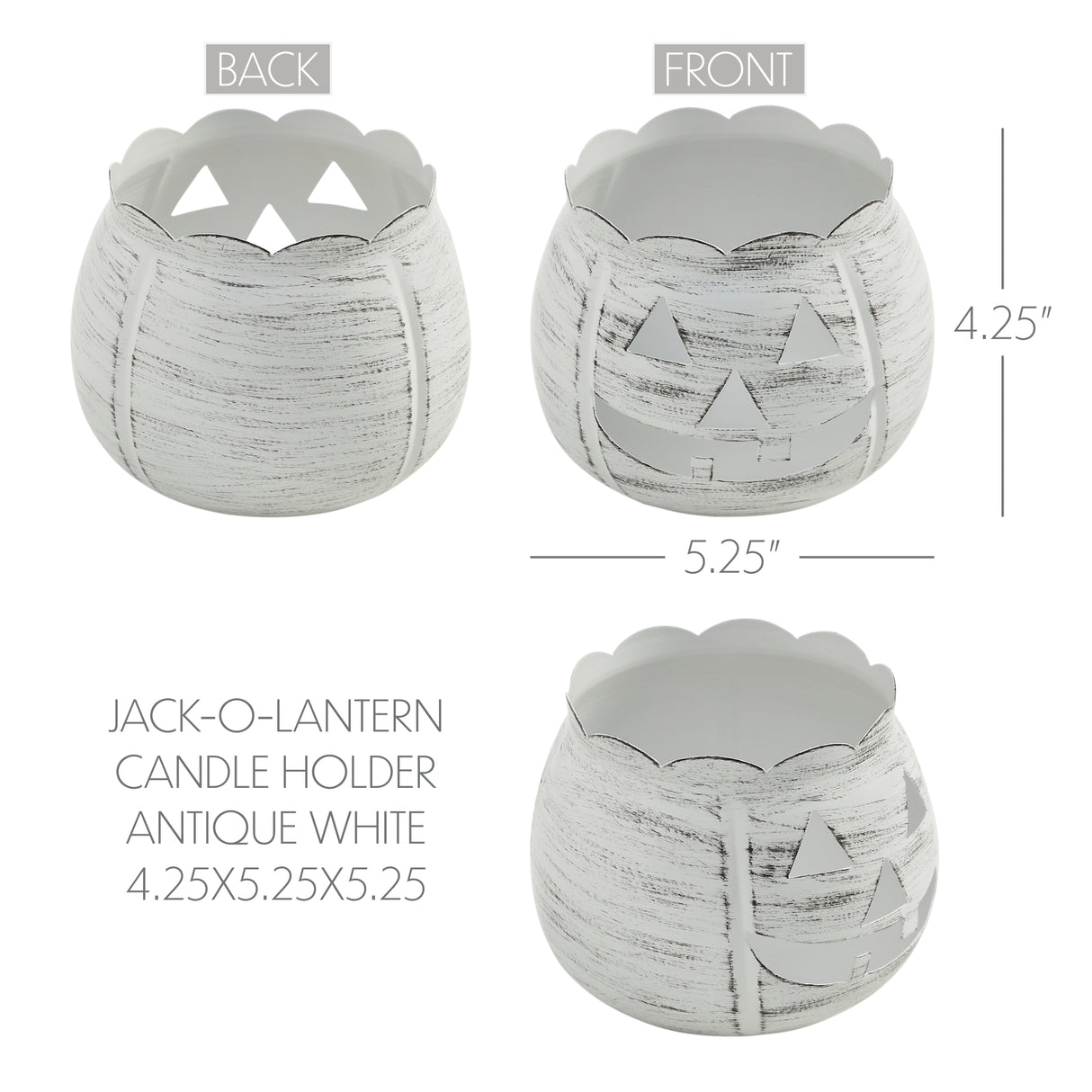 Jack-O-Lantern Candle Holder