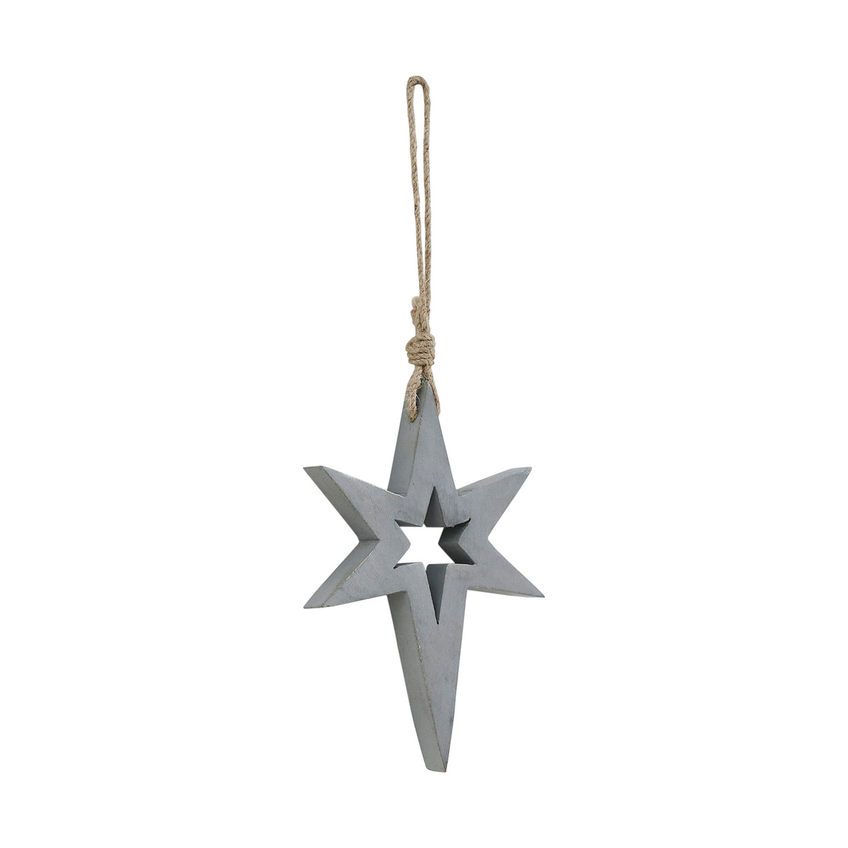 Northern Yule Wooden Star