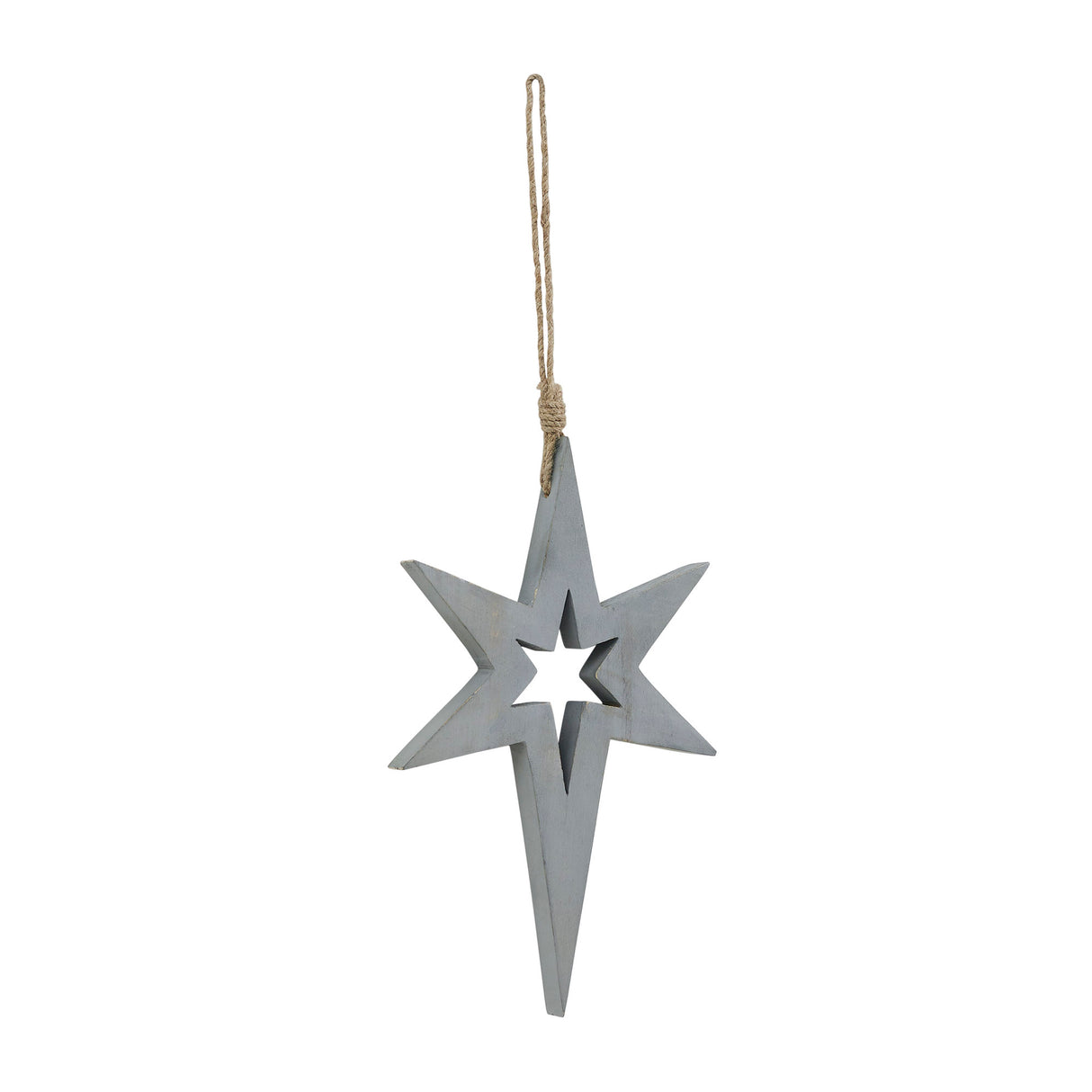 Northern Yule Wooden Star