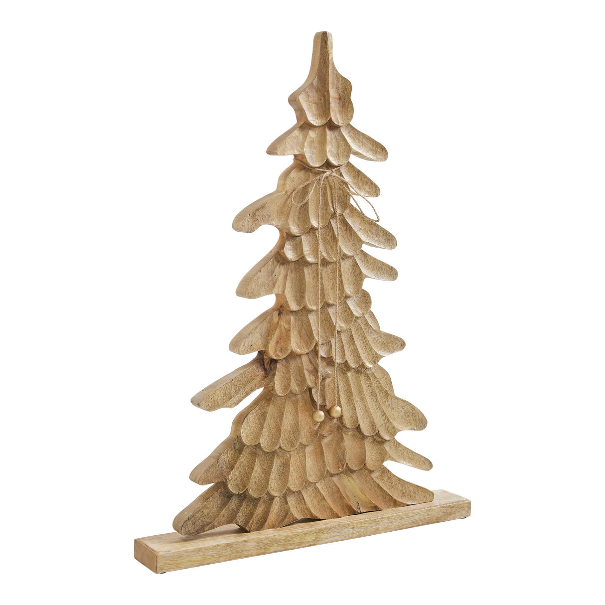 Winter Wonder Brushed Gold Wooden Tree