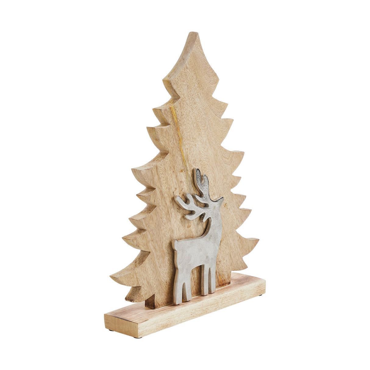 Forest Frolic Natural Wooden Tree 16.5x13x2.75