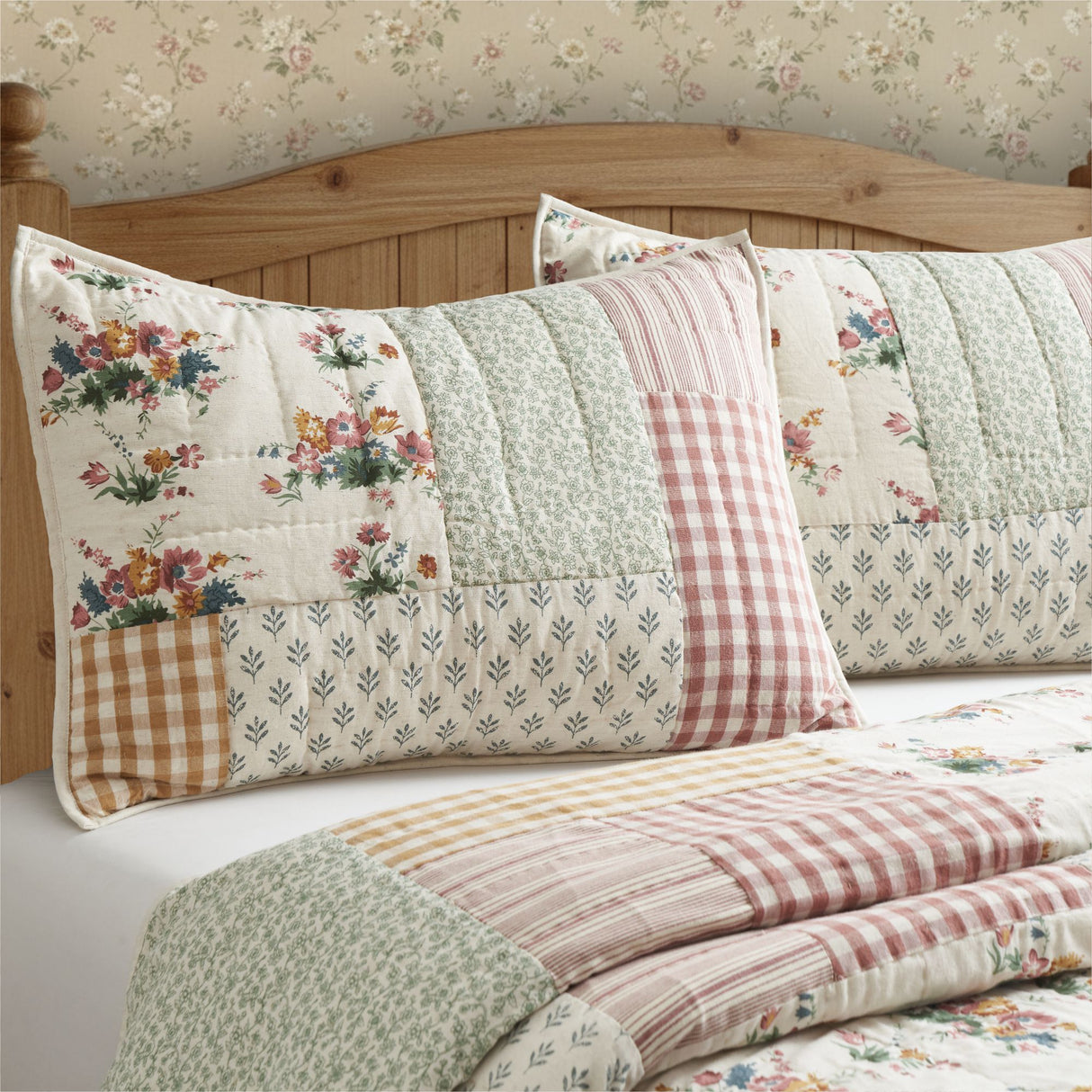 Rosehill Cottage Floral Sham