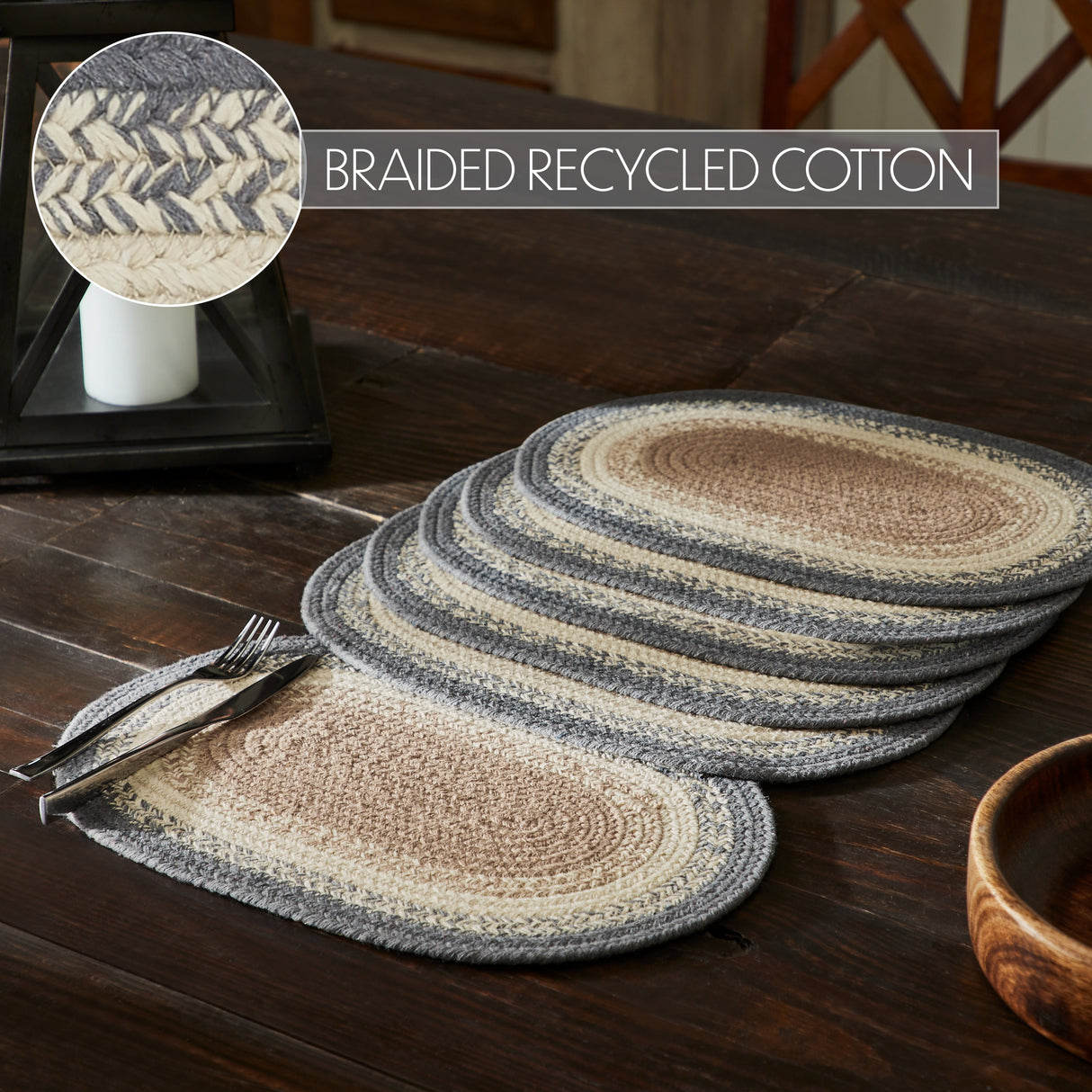 Finders Keepers Oval Placemat Set of 6 10x15